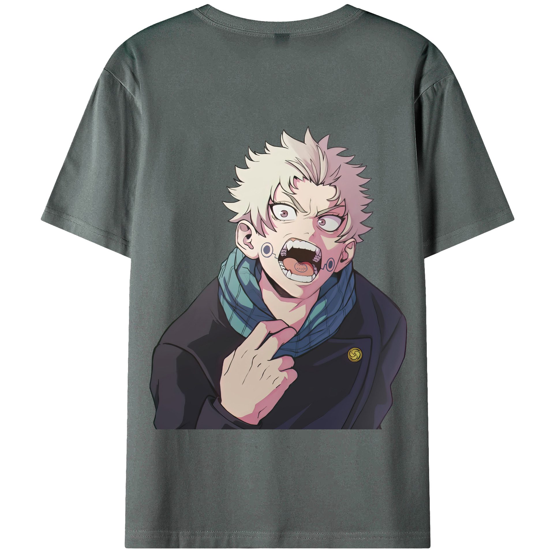 （画像用） 呪術廻戦 Jujutsu Kaisen 綿100％半袖Tシャツ（背面プリント）